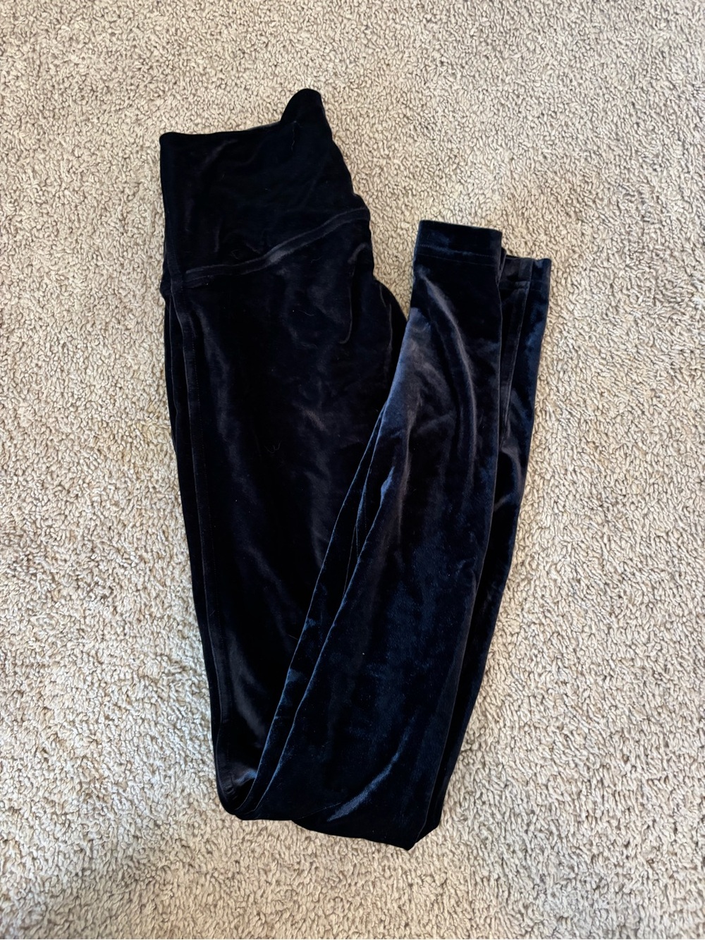 lululemon athletica Black Velvet Leggings